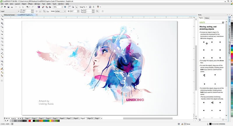Download Corel Draw X7