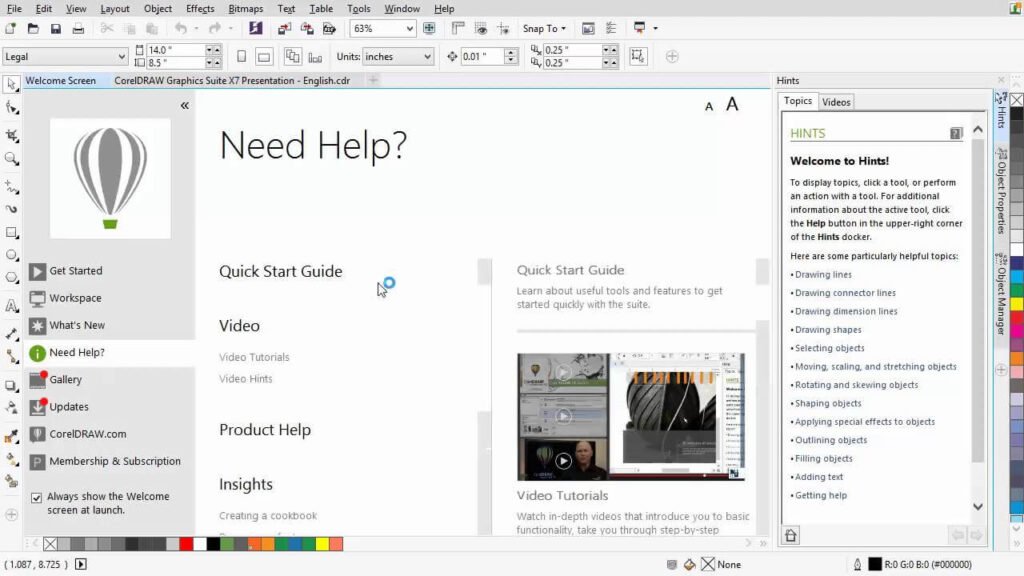 Download Corel Draw X7