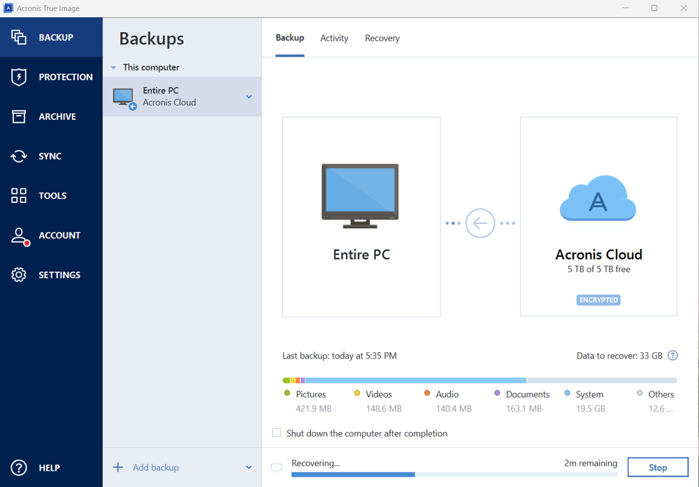 Acronis True Image Download Versão Completa PT-BR 2026
