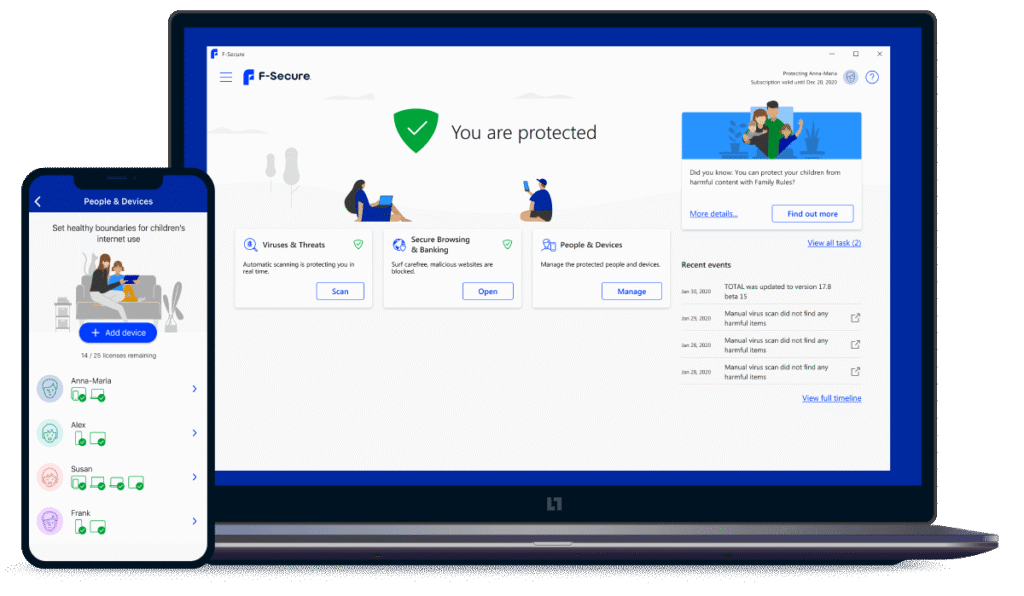 F-Secure Internet Security Baixar Para Windows PT-BR 2026