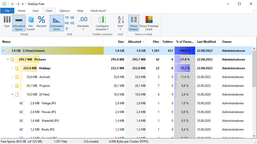 Treesize Portable Download Para Windows 2026