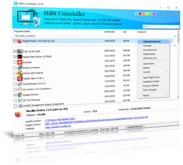HiBit Uninstaller Download Mais Recente Para Win/PC 2026