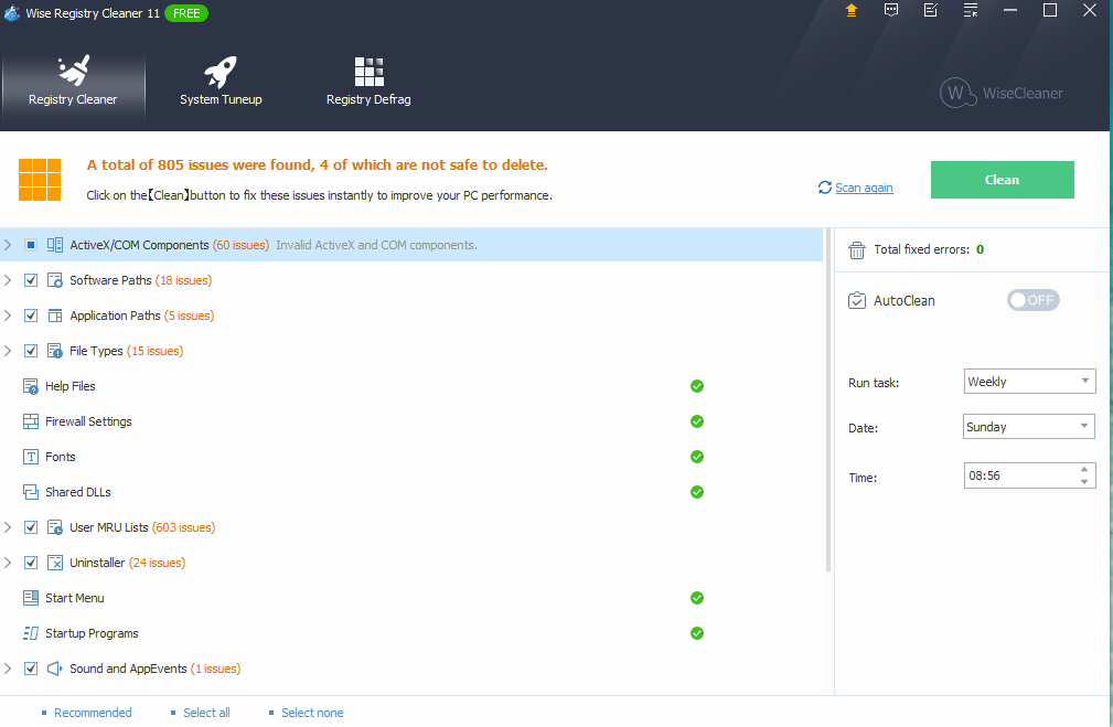 Wise Registry Cleaner Download Gratuito Para Win/PC 2026