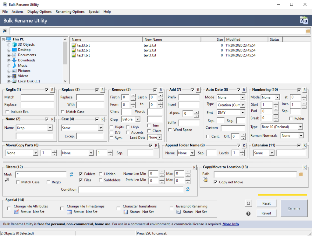 Bulk Rename Utility Download Gratuito Para Windows 2026