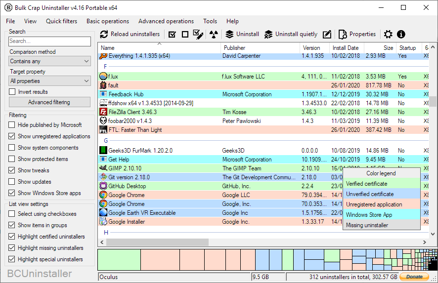 Bulk Crap Uninstaller Download gratuito Para Windows 2026