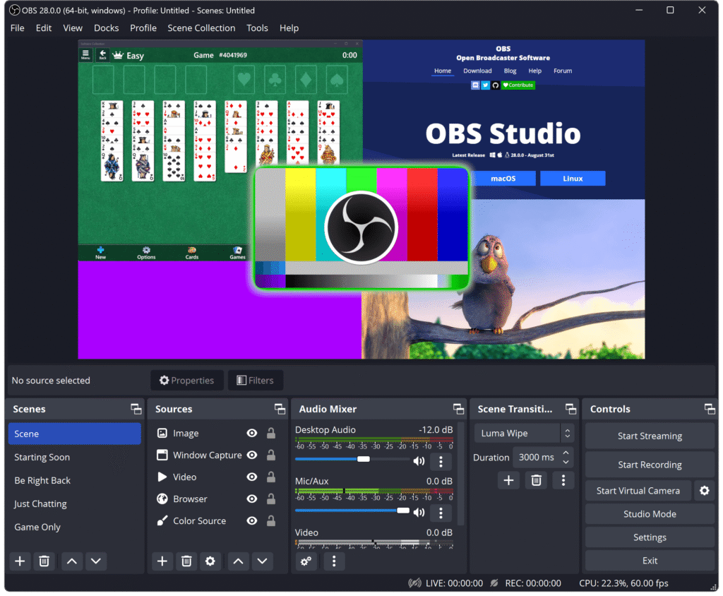 Obs Studio Download Versão Completa PT-BR 2026
