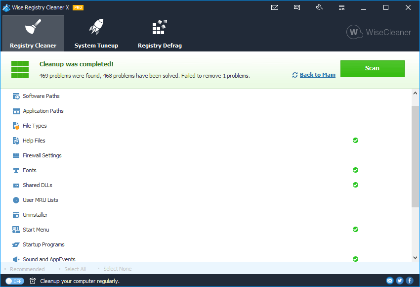 Wise Registry Cleaner Download Gratuito Para Win/PC 2026