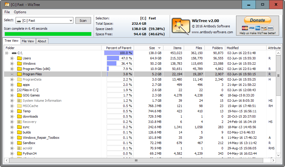 WizTree Download Gratuito Para Windows PT-BR 2026