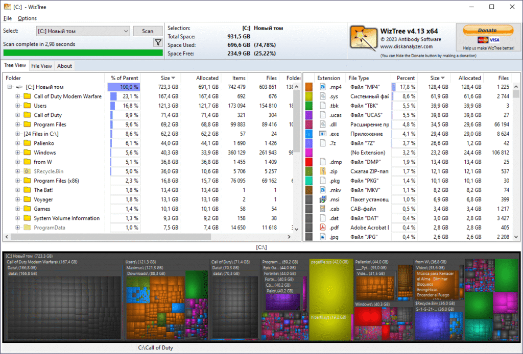 WizTree Download Gratuito Para Windows PT-BR 2026